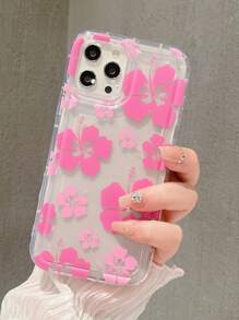 花朵手机壳雏菊花卉气囊压缩花朵图案手机壳兼容 14/TPU/IP14PM/TPU11/防震 12 全覆盖/15PROMAX/15plus/15Pro/15 防水防摔防刮 - 彩色 - 查看 3