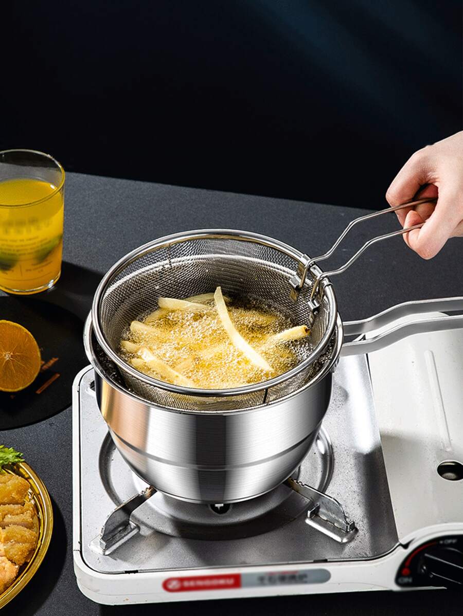 PRETYZOOM Stainless Steel Dry Pot For Seafood
