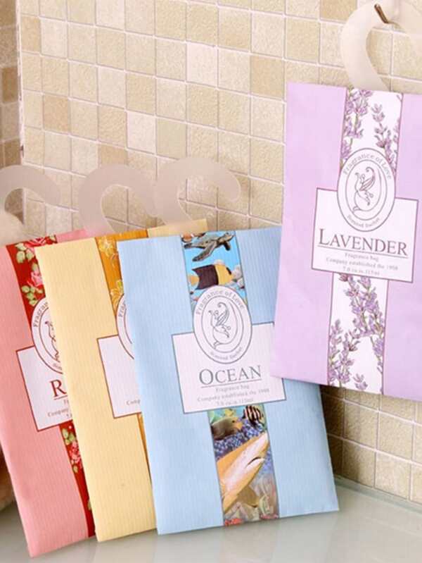 10pcs Scented Sachets For Drawers And Closet Air Freshener Sachets With