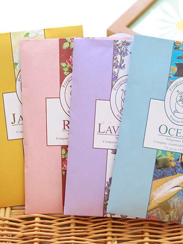 10pcs Scented Sachets For Drawers And Closet Air Freshener Sachets With