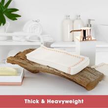Disposable Party Napkins Dinner Guest Towels And Bathroom Hand Towels - Luxury Soft Linen Feel, Wedding And Holiday Decor, 8.5 X 4 Inches, 25 Pack