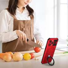 1入組磁性手機殼帶底座 - 紅色 - 查看 3