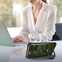 1 Miếng Từ tính Ốp lưng & bao da điện thoại Với giá đỡ - Màu xanh lá cây đậm - Xem 2