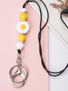 矽膠可拆卸手機掛繩項鍊合適適用於教師,護士,職員,和學生 - 彩色 - 查看 4