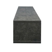 Shallow Floating TV Console - Grey - View 6