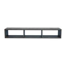 Shallow Floating TV Console - Grey - View 8