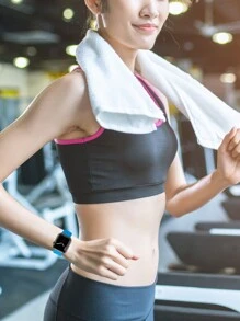 1pc Surf Blue Fashionable Soft Silicone Sports Watch Strap Butterfly Buckle Comfortable Adjustable Waterproof Wristband, For Apple Watch Band 38/40/41/42/44/45/46/49mm, For Apple Watch Series Ultra/SE/11/10/9/8/7/6/5/4/3/2/1, Intelligent Watch Accessories - Blue - View 9