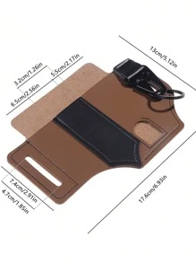 Mini Zipper Square Bag Corduroy Fashionable Letter Patch Decor Adjustable Strap Crossbody Bag Sling Bag Shoulder Bag Side Bag Square Bag For Holiday Travel Essentials School Bag For College Students Summer Gifts For Boyfriend Men Gifts Sling Bag For Man Man Bag Cross Body Bag Side Bag Back To School Students School Supplies Fall Messenger Bag Bag For Man Cylinder Bag Old Money Halloween Christmas Gifts For Men Scream Men Bag Bag For Men Winter Men Bag - Brown - View 6