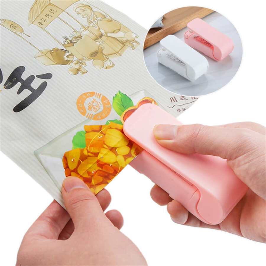 Household Mini Heat Sealer Plastic Bags Food Storage Sealing Machine