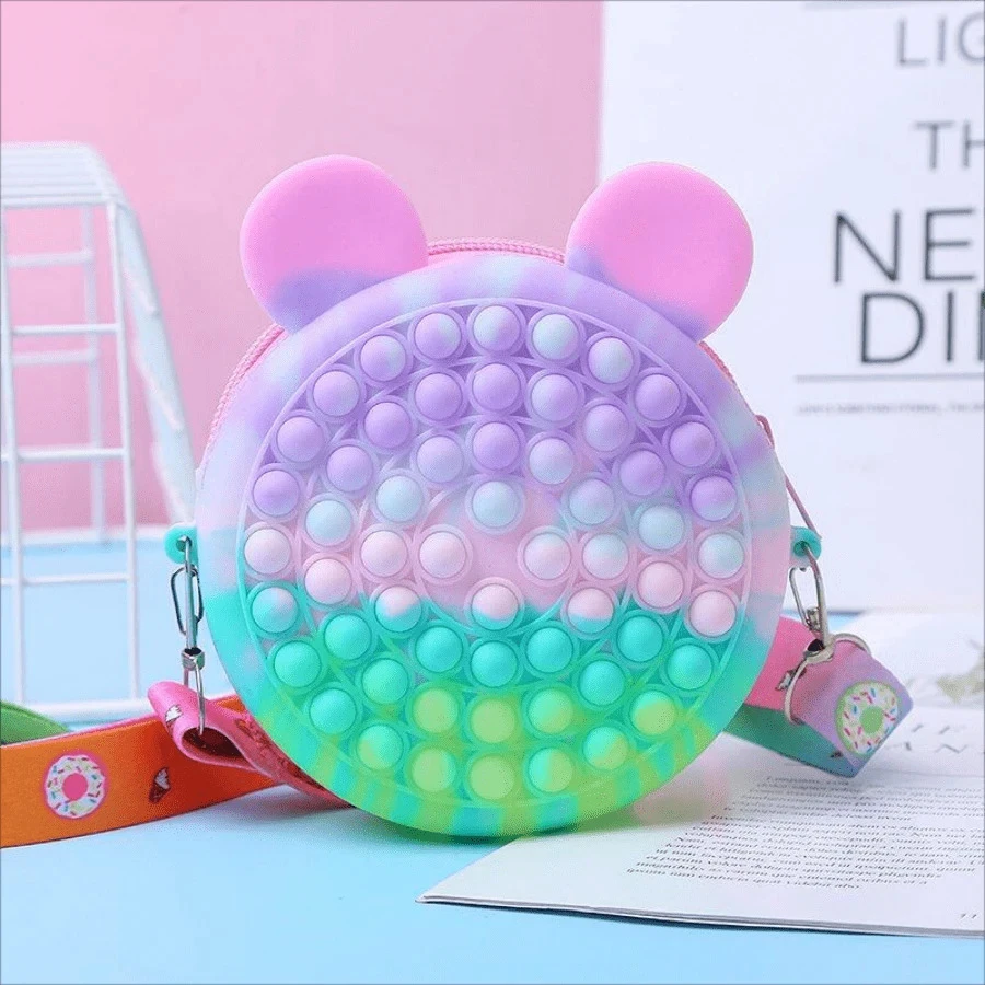 Fashionable Shoulder Bag, Finger-Tip Stress Relief Bag