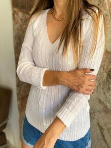 Women Sweaters - Màu hồng gỉ - Xem 3