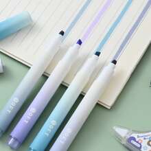 12入組彩色熒光燈高光帶4mm,理想適用於學生計畫冊,,標記,繪畫, - 彩色 - 查看 5