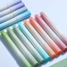 12入組彩色熒光燈高光帶4mm,理想適用於學生計畫冊,,標記,繪畫, - 彩色 - 查看 10