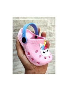 Kids Fashion Slippers - 淺粉色 - 查看 1