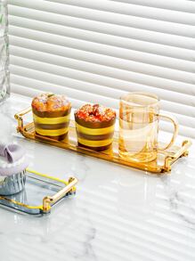1pc Transparent Kitchen Cake Stand For Home Use - Clear - View 9