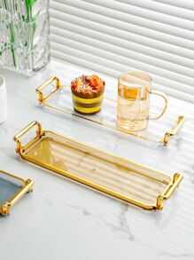 1pc Transparent Kitchen Cake Stand For Home Use - Clear - View 5