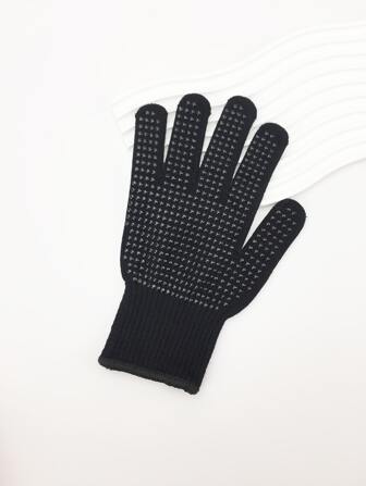 2/1 st hårborstar, locktång, stylingverktyg, dubbelsidig silikonpärlhårrulle, locktång, plattång, värmebeständiga handskar