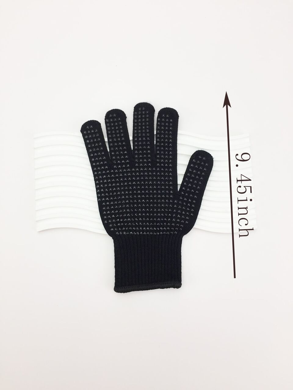 2/1pc Hair Brushes, Curling Irons, Styling Tools, Double-Sided Silicone Bead Hair Roller, Curling Styling Bar, Straightener, Heat Resistant Gloves