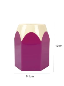 1 pezzo a forma di matita Portapenne per ufficio & studio scrivania , desktop stoccaggio Organizzatore con di grande capacità