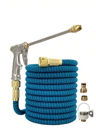 6 件裝高壓水管洗車噴槍花園軟管噴嘴套裝