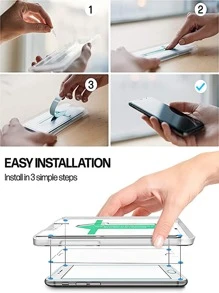 3-Layer Heavy Duty Car Bumper Cover Shock Absorber Anti-Dust Phone Case Compatible With Apple Phones - Yellow - View 4