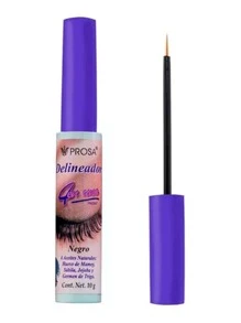 delineadores prosa Negro y Cafe  delineador punta de pincel duo , Delineador de Ojos negro y cafe indelebles a prueba de agua - Negro - Ver 3