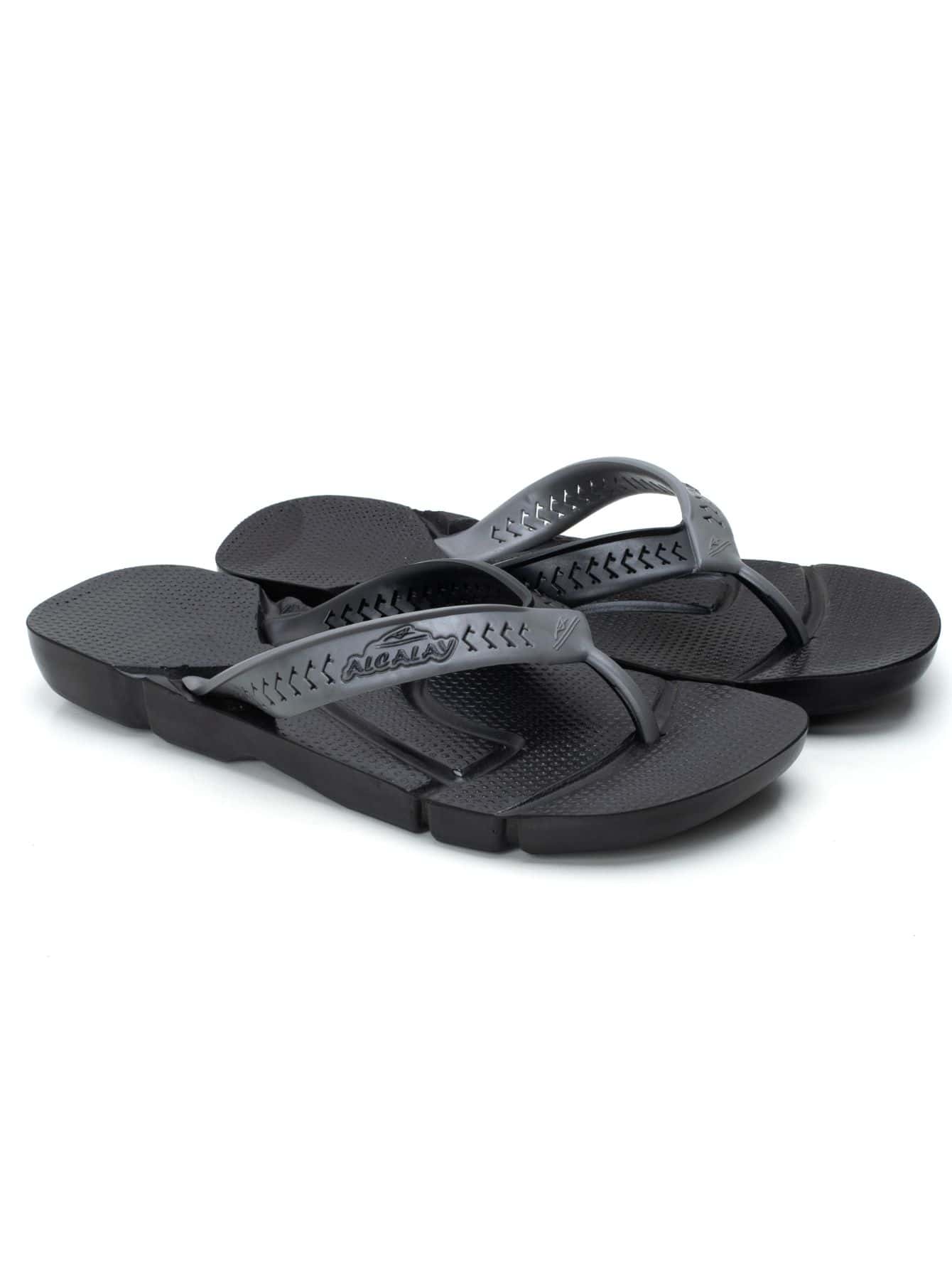 Men Flip Flops & Slides - Xám - Xem 1