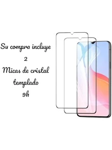 Funda Anillo Uso Rudo Alto Impacto Para Vivo Y53s }s 2 Micas De Cristal Templado - azul real - Ver 4
