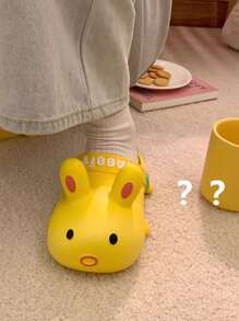 Flip Flops Sandals With Rabbit Sliders Design For Children UNISEX 15,16,17 CM Ultra Comfortable And Light. 3D Design. - Yellow - View 4