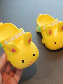Flip Flops Sandals With Rabbit Sliders Design For Children UNISEX 15,16,17 CM Ultra Comfortable And Light. 3D Design. - Yellow - View 6