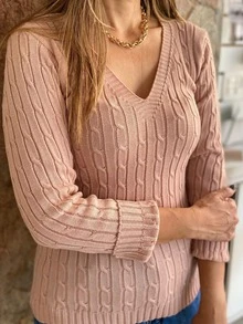 Women Sweaters - 水鴨藍 - 查看 5