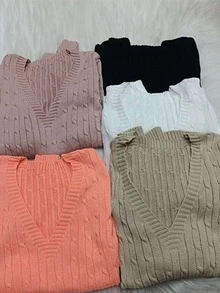 Women Sweaters - trái cam - Xem 1