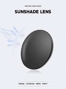 女性休閒太陽眼鏡,適合戶外旅行海灘度假 - 紅色 - 查看 6