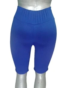 Conjunto Biker con estilo de mujer - Azul - Ver 2