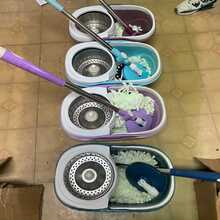 Trapeador mágico 360 spin mop Exprimidor De Acero Con Cubeta