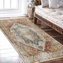 1入組人造羊絨材質輕奢簡約時尚客廳地毯 - 米色 - 查看 4