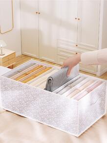 Jeans Pants Storage Box Divider For Closet Organization - White - View 7