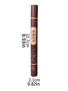 一盒家用香線，檀香和沈香香薰室內香用 - 棕色 - 查看 3