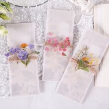 40pcs/pack Pet Stickers Pack, Wild Glowing Plants Series, Great For Creative Journaling & Diy Craft Projects