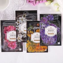 40pcs/pack Pet Stickers Pack, Wild Glowing Plants Series, Great For Creative Journaling & Diy Craft Projects