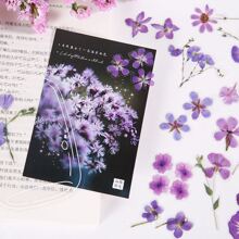 40pcs/pack Pet Stickers Pack, Wild Glowing Plants Series, Great For Creative Journaling & Diy Craft Projects