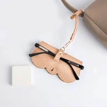 Gói kính râm Hộp đựng kính di động Vỏ bảo vệ kính râm - Cà phê nâu - Xem 4