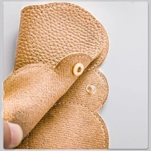 Gói kính râm Hộp đựng kính di động Vỏ bảo vệ kính râm - Cà phê nâu - Xem 6