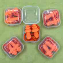 1對素色降噪耳塞 - 橘色 - 查看 5