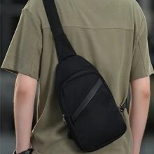 Nam Túi đeo chéo Với Nhiều Chức năng Và Messenger    Vai Túi đeo ngực Đối với Thể thao - màu đen - Xem 6