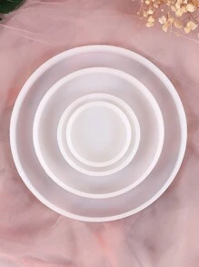 SikeSike 4pcs Clay Mold Set, Epoxy Resin Molds For DIY Resin Coasters, Bowls, Candle Holders, Home Decor - White - View 11