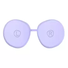 3 piezas de silicona asa Funda & Mascarilla & Funda compatible con realidad virtual 2 - Morado - Ver 4