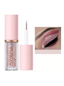 AVIERLL Delineador de ojos con brillo, 10 colores, delineador de ojos con brillo duradero y resistente al agua, de colores vivos, fácil aplicación, no se corre, de secado rápido y larga duración (Color 03# 1 pieza)