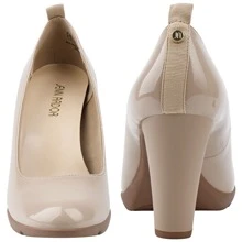 Zapatos de tacón de mujer Elegante De moda - Desnudo - Ver 6