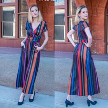 Women's Pumps Closed Round Toe Block Chunky High Heels 3 Inch Office Work Wedding Evening Shoes - hải quân-vải - Xem 4